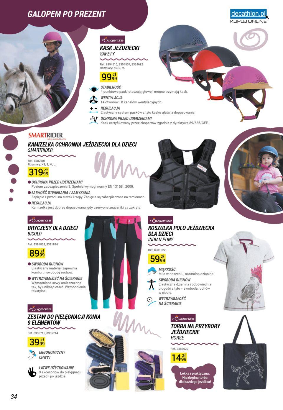Gazetka promocyjna Decathlon str. 34