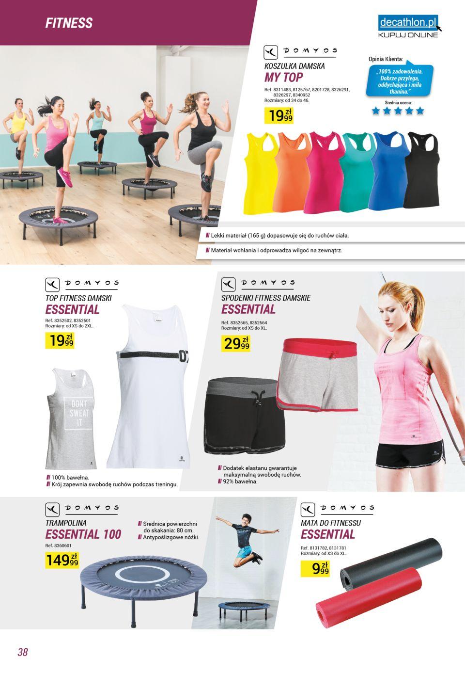 Gazetka promocyjna Decathlon str. 38