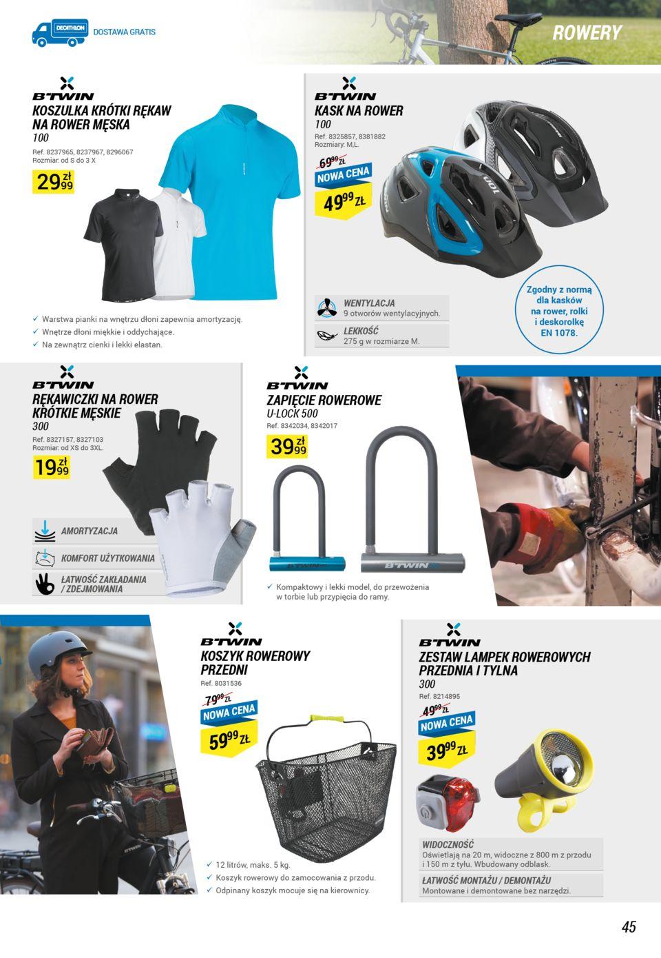Gazetka promocyjna Decathlon str. 45