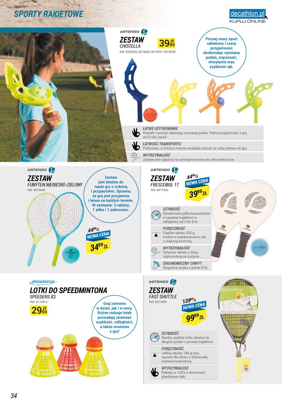 Gazetka promocyjna Decathlon str. 34