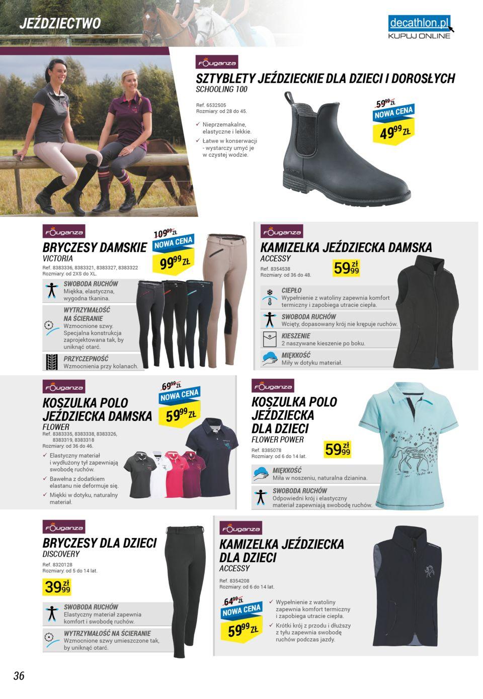 Gazetka promocyjna Decathlon str. 36