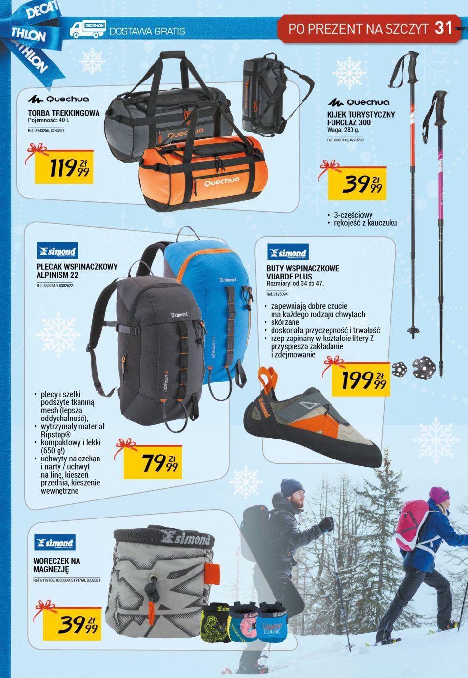 Gazetka promocyjna Decathlon str. 31