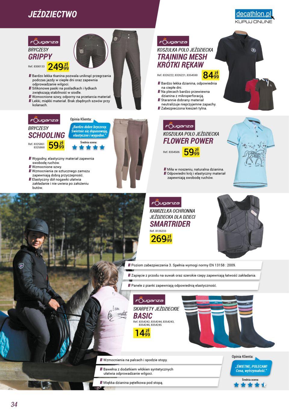 Gazetka promocyjna Decathlon str. 34